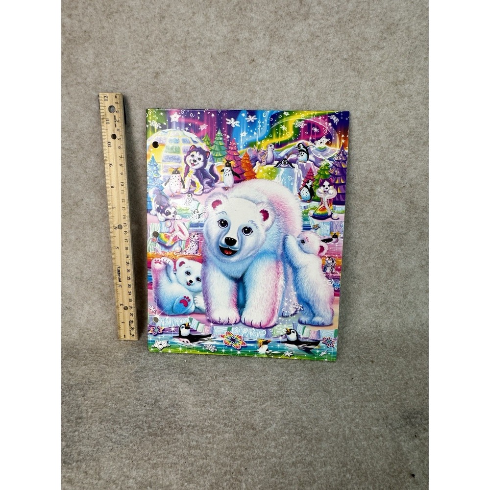 Lisa Frank Fantasea Family Folder 11.81 x 9.37